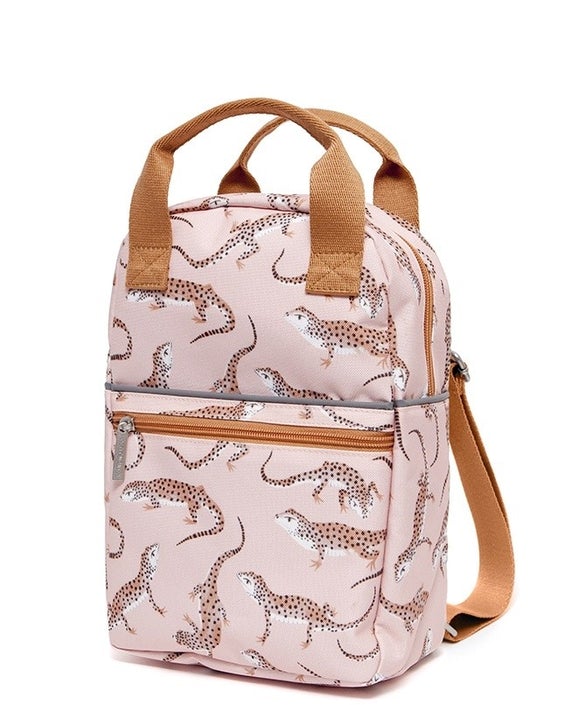 Backpack Leopard Peach