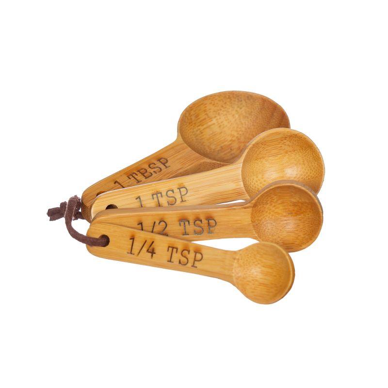 Bamboo Measuring Spoon (set of 4)
