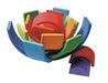 Wooden Grimm's 10 Piece Rainbow Sunset - Oh Happy Fry - we ship worldwide