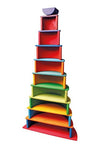 Wooden Grimm's 10 Piece Rainbow Sunset - Oh Happy Fry - we ship worldwide