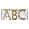 Gold Glitter Letter Garland Kit - Oh Happy Fry - we ship worldwide