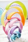 Wooden Grimm's 12 Piece Pastel Rainbow Tunnel - Oh Happy Fry - we ship worldwide