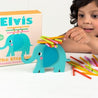 Elvis The Elephant Stacking Sticks Game - Oh Happy Fry - we ship worldwide