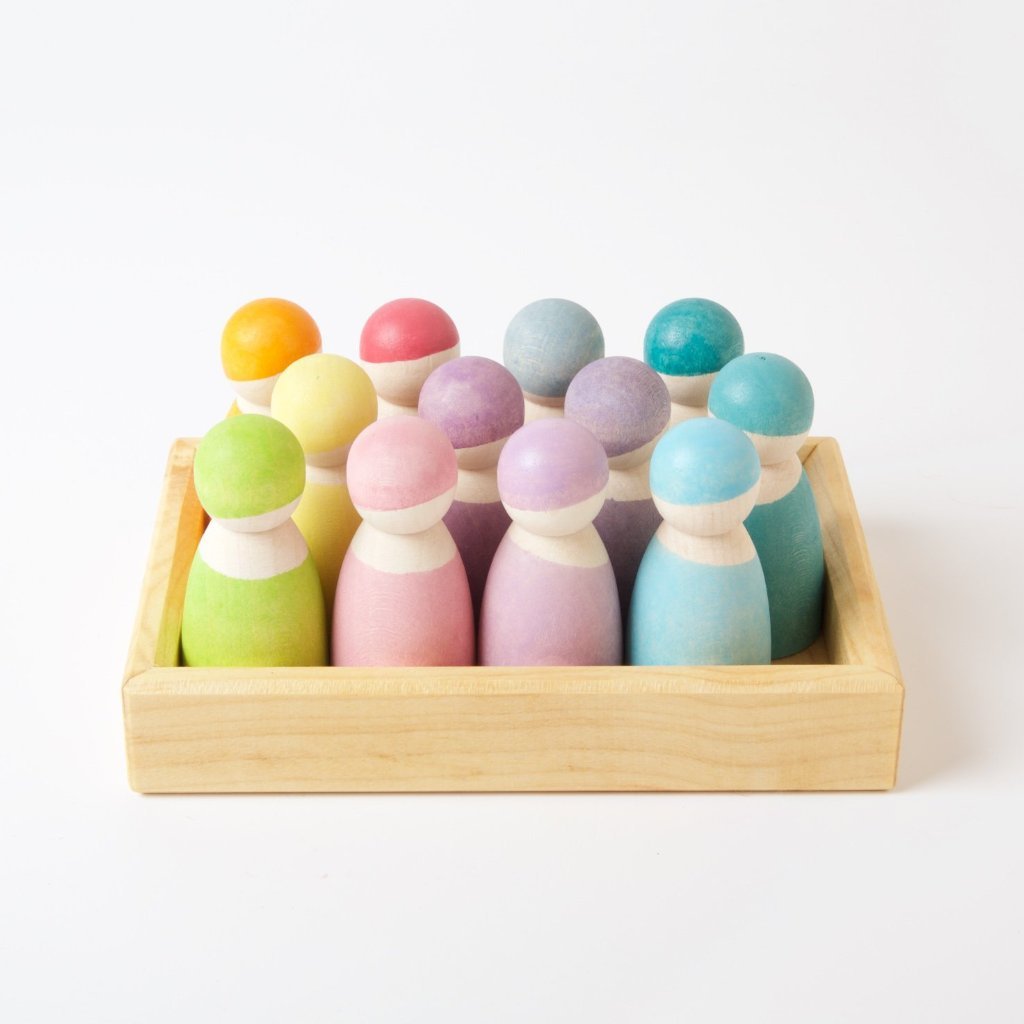 GRIMM'S 12 Pastel Friends - Oh Happy Fry - we ship worldwide