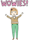 Wowies Card - Oh Happy Fry - we ship worldwide