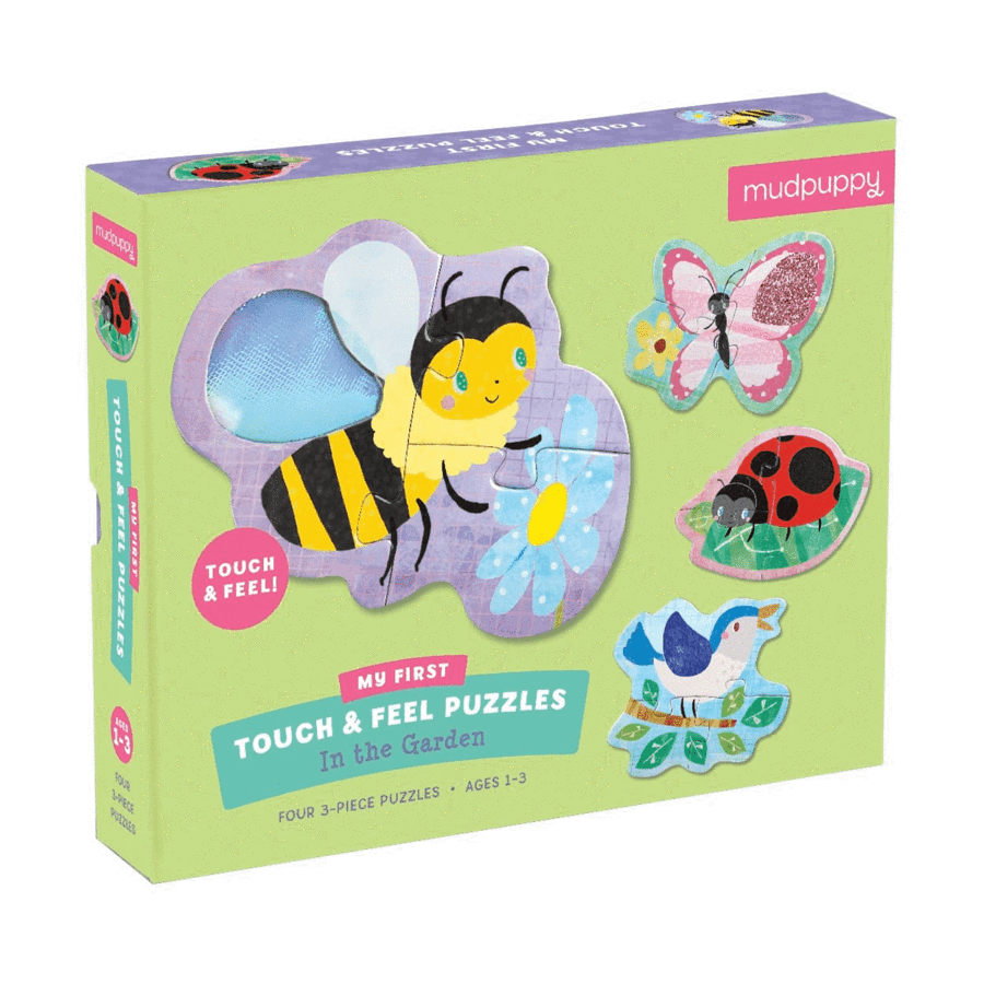My First Touch & Feel Puzzles - 3 Designs