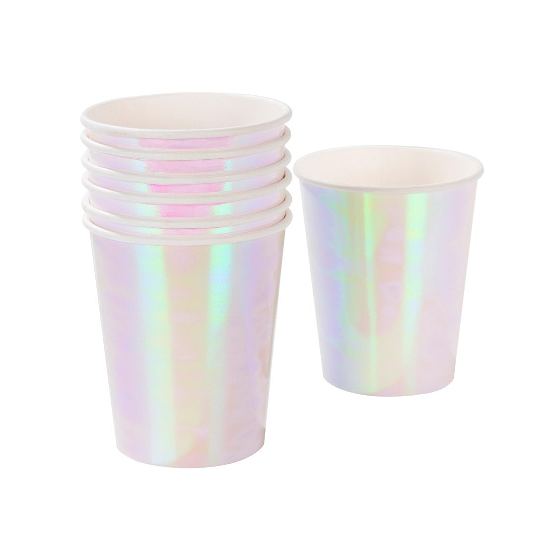 Iridescent Paper Cup - Pack of 12 - Oh Happy Fry - we ship worldwide
