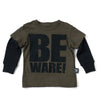 Olive Beware T-shirt - Oh Happy Fry - we ship worldwide