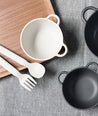Mono Fork & Spoon Set (2 colours) - Oh Happy Fry - we ship worldwide