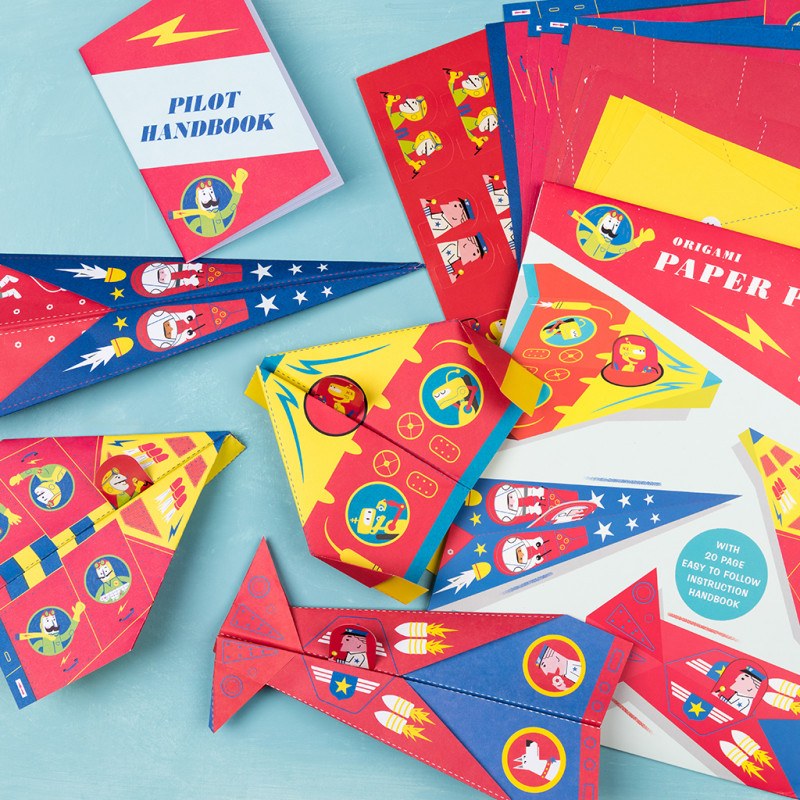Origami Paper Planes - Oh Happy Fry - we ship worldwide