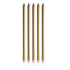 Gold Tall Candle - Oh Happy Fry - we ship worldwide