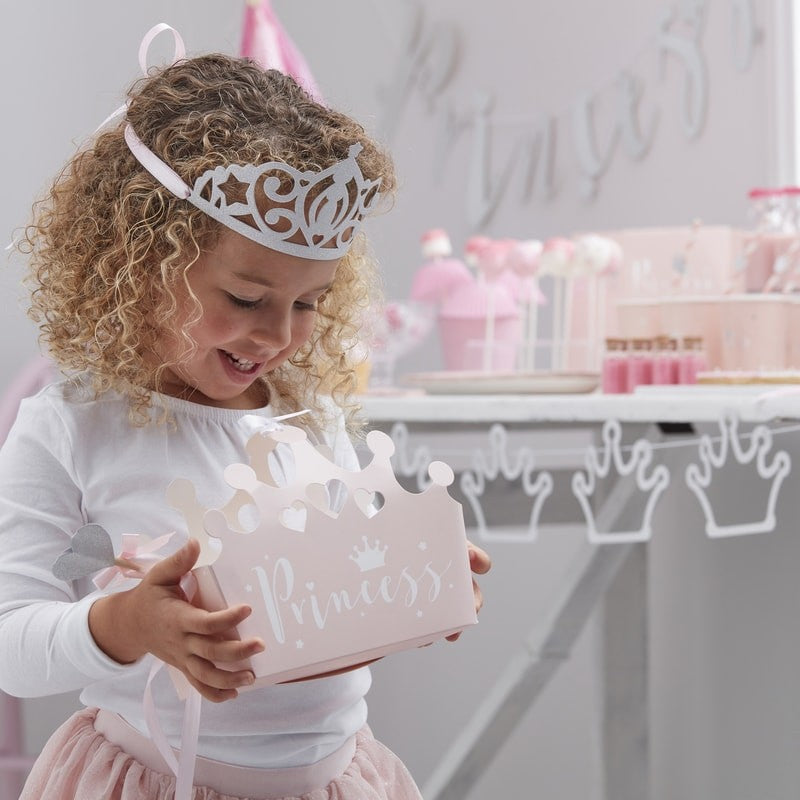 Princess Crown Party Boxes - Oh Happy Fry - we ship worldwide