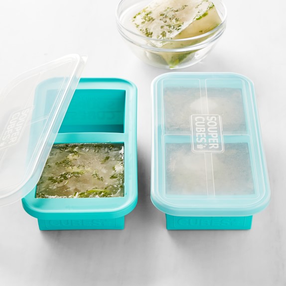 Souper Cubes® 2-Cup Tray with Lid - Pack of one