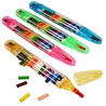 Stackable Slider Multi Colour Pencil Crayons - Oh Happy Fry - we ship worldwide