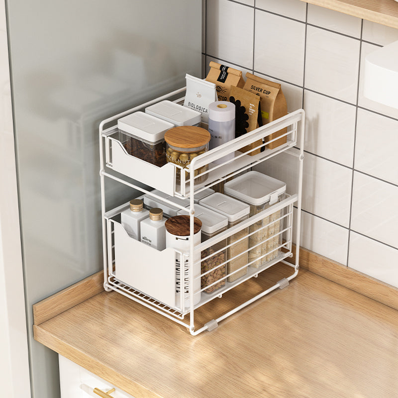Pull Out Drawer Storage Rack