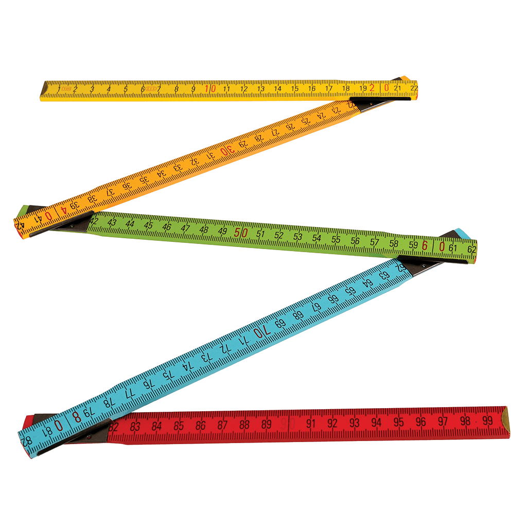 Wooden Folding Ruler (1 Metre)