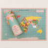 World Map 300- Piece Puzzle In A Tube - Oh Happy Fry - we ship worldwide